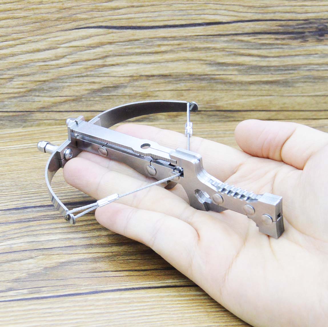 Mini Crossbow Stainless Steel with 4 mm steel balls Innovative