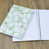 Reusable Sticker Book Sticker Collecting Album Won't Harm Stickers 22 Sheets 8.3" x 5.8" (Peace Dove)