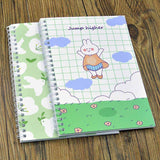 Reusable Sticker Book Sticker Collecting Album Won't Harm Stickers 30 Sheets 8.3" x 5.8" (Jumping Bunny)