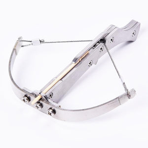 Mini Toothpick Crossbow  Stainless Steel Great Unique Gift Item Ships Fast from USA